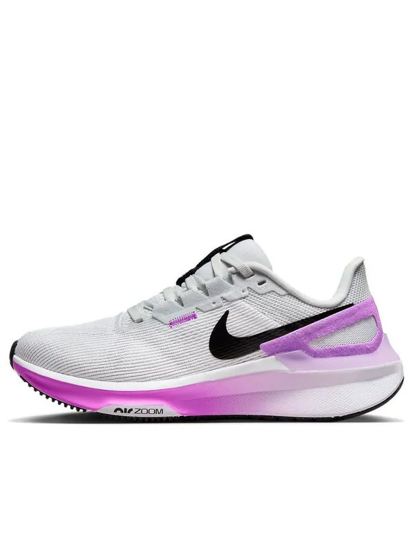 Кроссовки Air Zoom Structure 25 Nike — изображение 1 из 4, белый/платиновый//черный