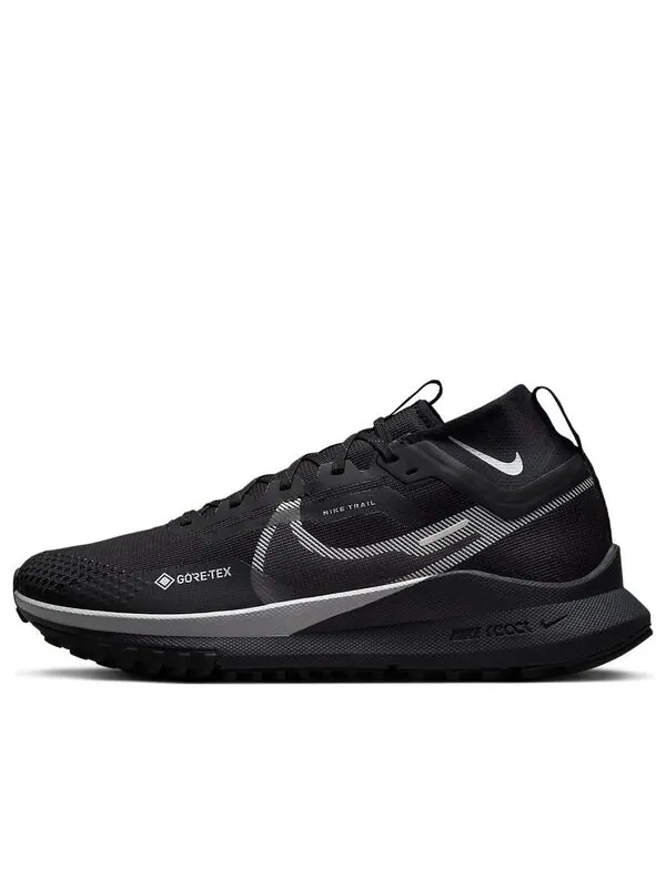 Кроссовки Nike React Pegasus Trail 4 GORE-TEX — изображение 1 из 5, черный/серебристый/серый