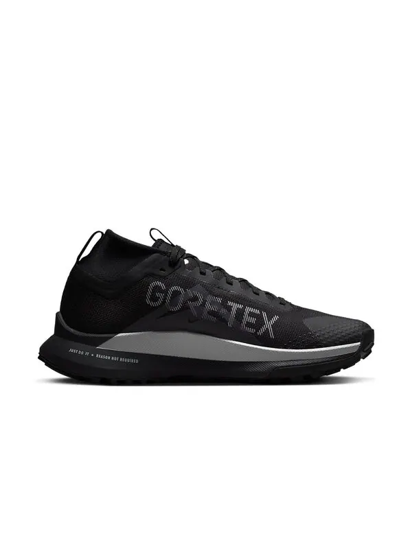 Кроссовки Nike React Pegasus Trail 4 GORE-TEX — изображение 2 из 5, черный/серебристый/серый