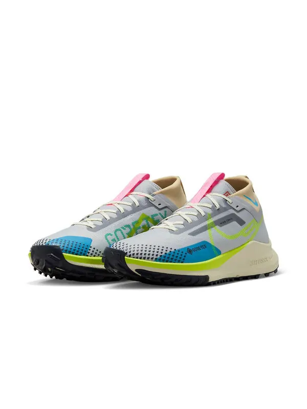 Кроссовки react pegasus trail 4 gore tex Nike — изображение 3 из 4, серый/зеленый