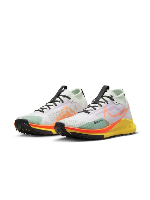 Кроссовки react pegasus trail 4 gore-tex 'barely grape total orange' Nike — изображение 3 из 4, белый/серый/зеленый