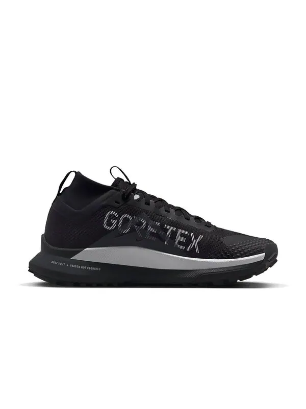 Кроссовки react pegasus trail 4 gore tex Nike — изображение 2 из 4, черный/серебристый/серый