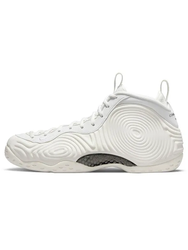 Кроссовки comme des garcons homme plus x air Foamposite one Nike — изображение 2 из 4, белый