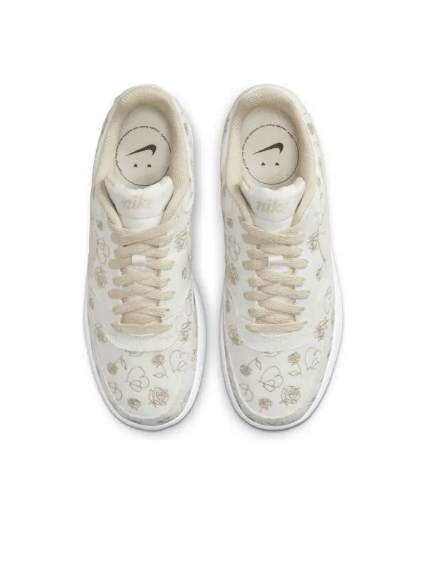 Кроссовки court vision low 'valentine's day' Nike — изображение 4 из 4, кремовый/желтый