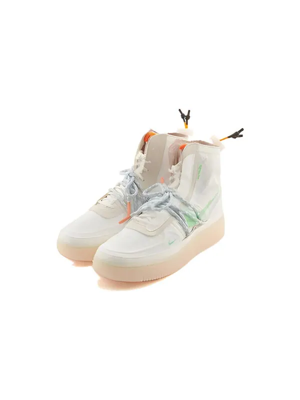 Кроссовки air force 1 высокие Nike — изображение 2 из 4, белый/зеленый