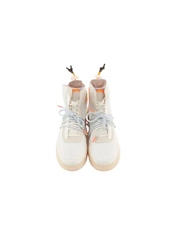 Кроссовки air force 1 высокие Nike — изображение 3 из 4, белый/зеленый