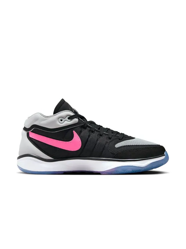 Кроссовки air zoom gt hustle 2 ep Nike — изображение 2 из 4, черный/платиновый-белый