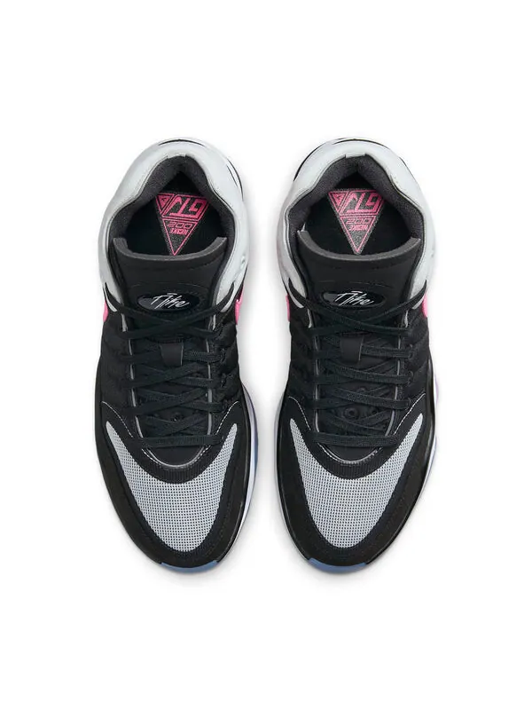 Кроссовки air zoom gt hustle 2 ep Nike — изображение 4 из 4, черный/платиновый-белый