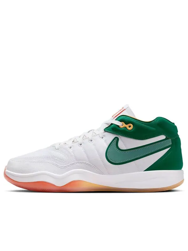 Кроссовки air zoom gt hustle 2 ep Nike — изображение 1 из 4, белый/зеленый/оранжевый