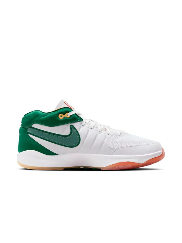 Кроссовки air zoom gt hustle 2 ep Nike — изображение 2 из 4, белый/зеленый/оранжевый