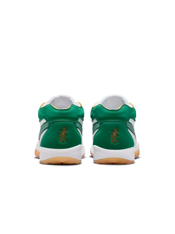 Кроссовки air zoom gt hustle 2 ep Nike — изображение 4 из 4, белый/зеленый/оранжевый