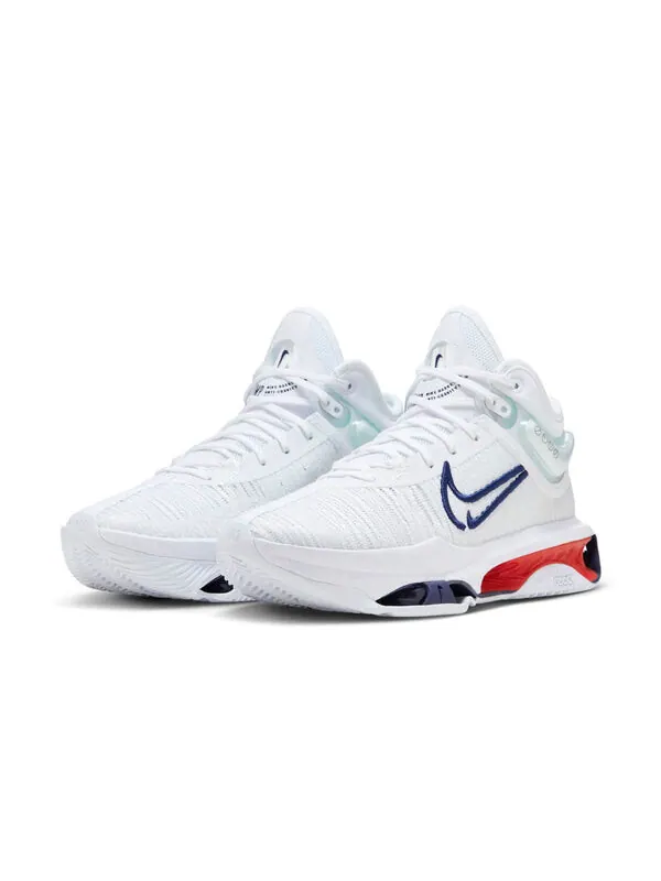 Кроссовки air zoom gt jump 2 ep 'white navy red' Nike — изображение 3 из 4