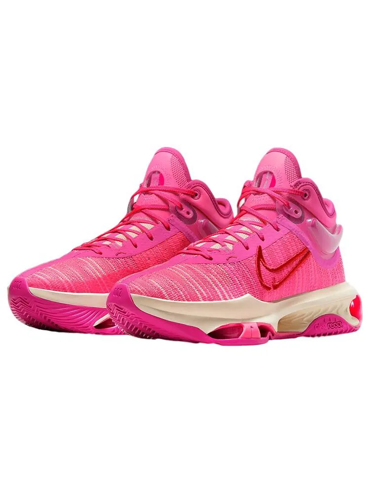 Баскетбольные кроссовки Nike Air Zoom GT Jump 2 — изображение 3 из 6, розовый