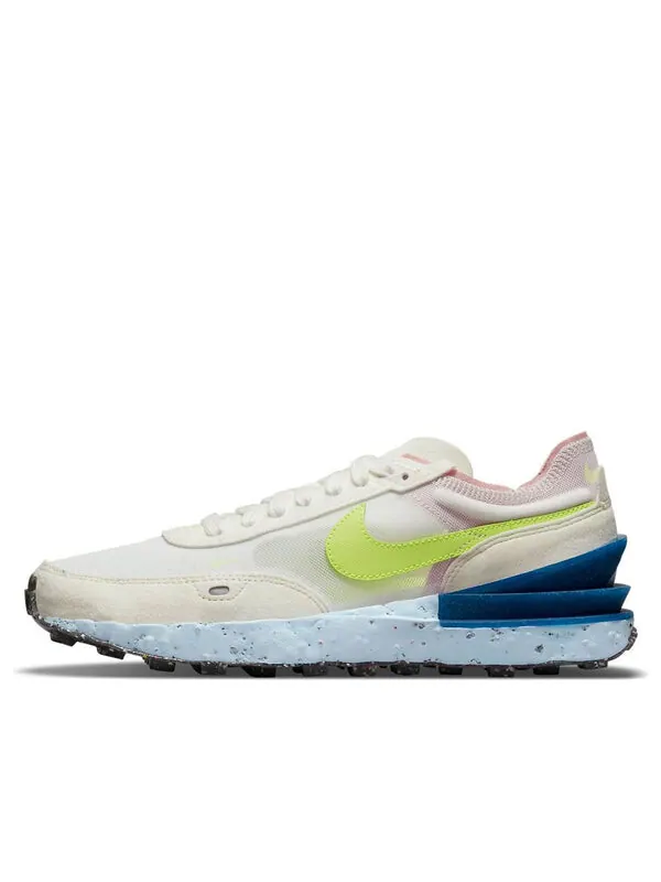 Кроссовки вафли one crater кроссовки Nike — изображение 1 из 4, белый/зеленый/синий