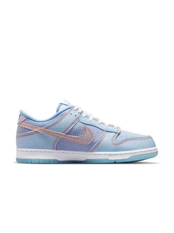 Кроссовки x union la dunk low Nike — изображение 2 из 4, светлый синий//белый