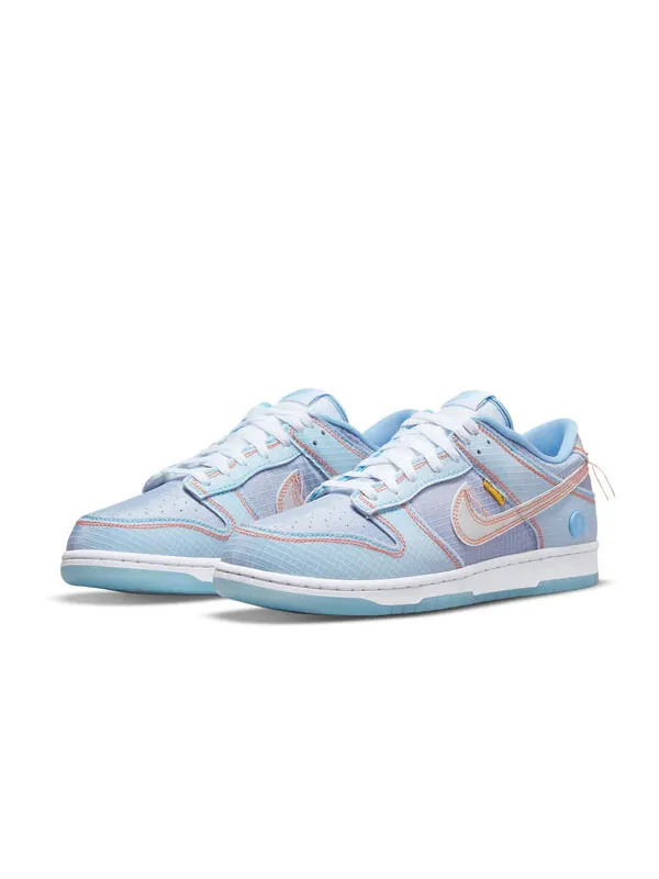 Кроссовки x union la dunk low Nike — изображение 3 из 4, светлый синий//белый