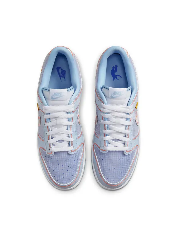 Кроссовки x union la dunk low Nike — изображение 4 из 4, светлый синий//белый