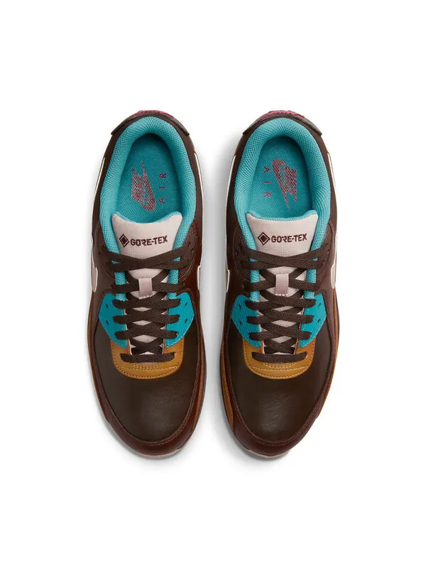 Кроссовки air max 90 gore-tex 'velvet brown' Nike — изображение 4 из 4, коричневый