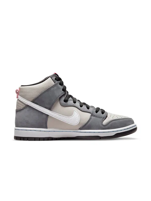 Кроссовки sb dunk high pro Nike — изображение 2 из 4, серый/серый/серый