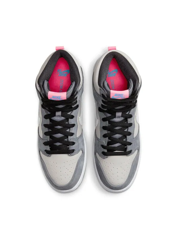 Кроссовки sb dunk high pro Nike — изображение 4 из 4, серый/серый/серый