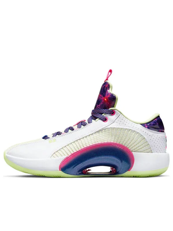 Кроссовки luka doncic x 35 низкие Air Jordan — изображение 1 из 4, белый/фиолетовый