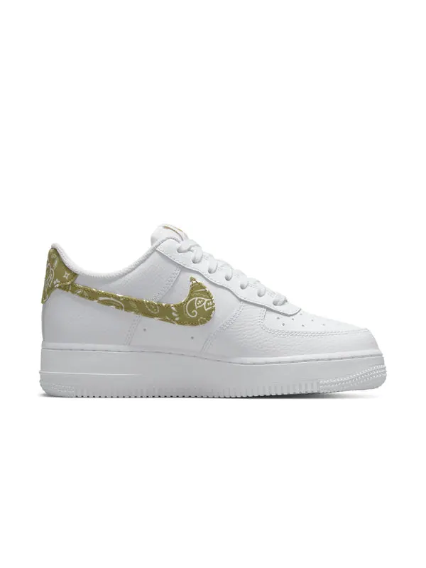 Кроссовки air force 1 '07 essential 'barely paisley' Nike — изображение 2 из 4, белый