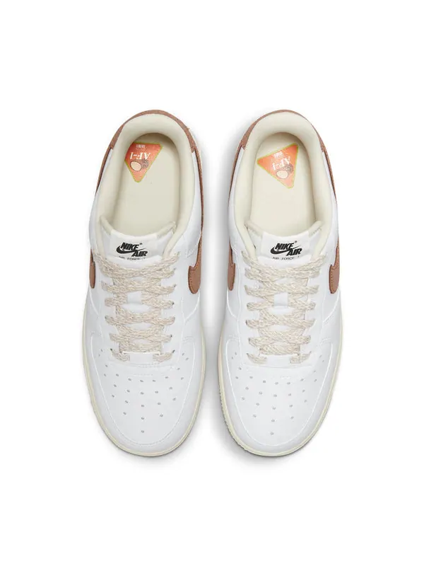 Кроссовки air force 1 low '07 lx 'coconut' Nike — изображение 4 из 4, белый/коричневый