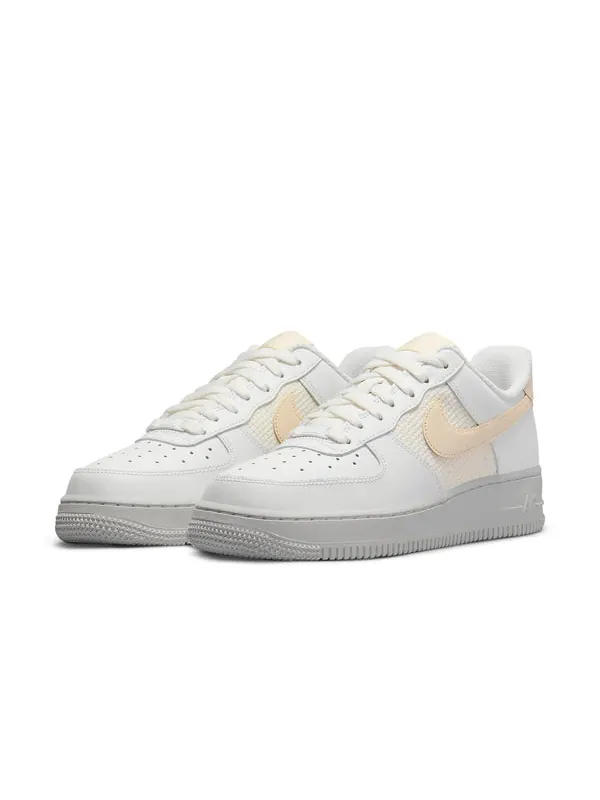 Кроссовки air force 1 '07 ess 'cross stitch - white fossil' Nike — изображение 3 из 4, белый