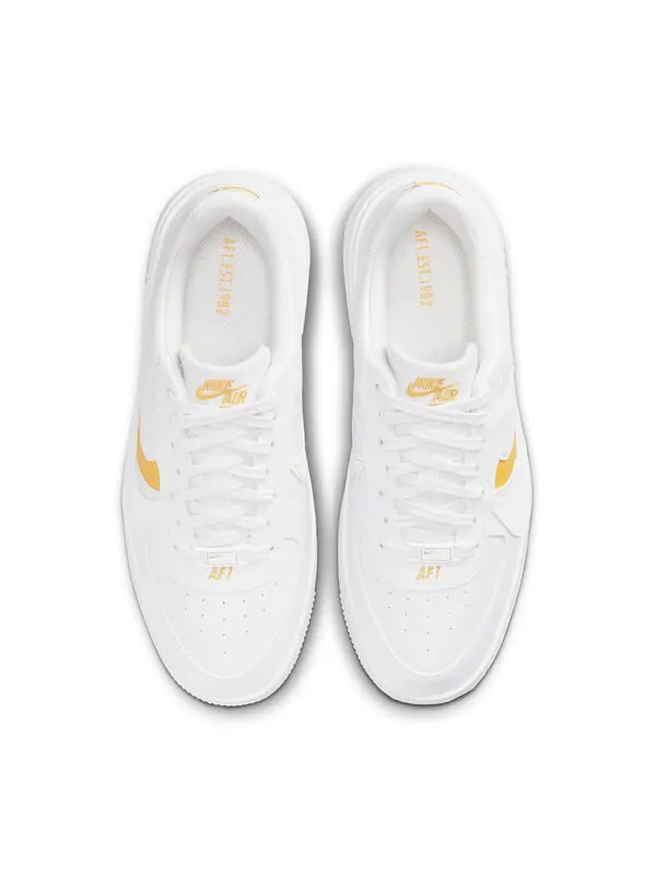 Кроссовки ВВС 1 plt.af.orm Nike — изображение 4 из 4, белый/желтый
