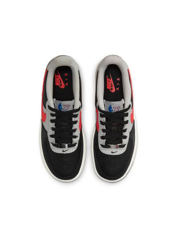 Кроссовки x nba air force 1 '07 lv8 emb '75th anniversary - trail blazers' Nike — изображение 4 из 4, черный/серый//красный