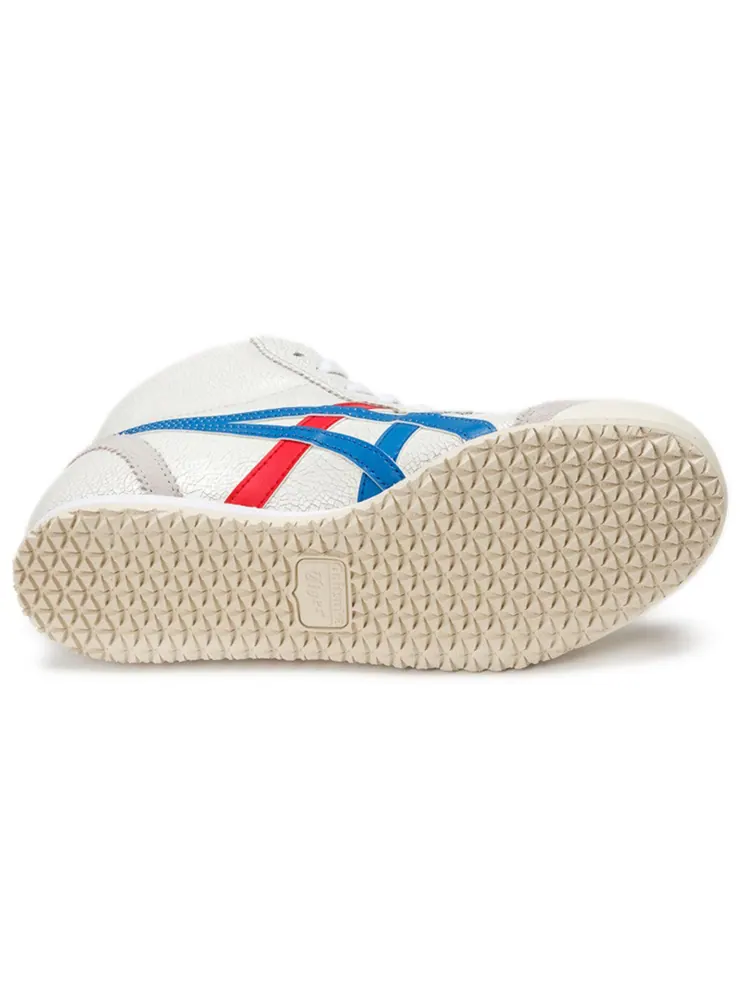 Кроссовки Onitsuka Tiger Mexico Mid Runner унисекс — изображение 5 из 5, белый синий красный