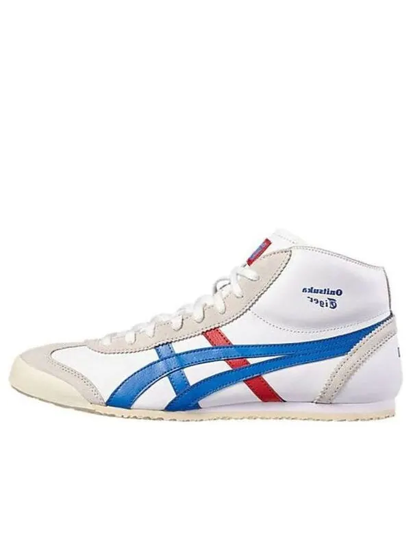 Кроссовки mexico mid runner Onitsuka Tiger — изображение 1 из 4, белый/синий/красный