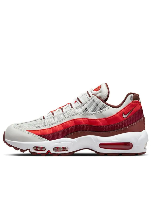 Кроссовки air max 95 photon dust picante red 'photon dust picante red' Nike — изображение 1 из 4, темный/красный/белый
