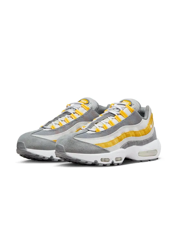 Кроссовки air max 95 'wolf grey yellow' Nike — изображение 3 из 4, серый/желтый/белый