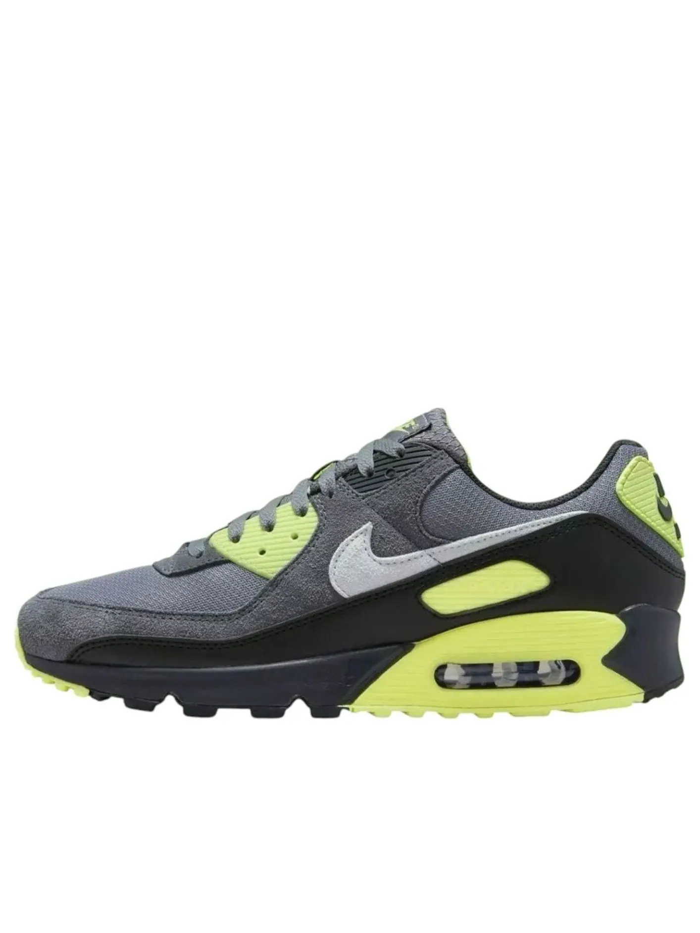 Кроссовки Nike Air Max 90 'Smoke Grey Light Lemon Twist' — изображение 1 из 6, серый/светлый