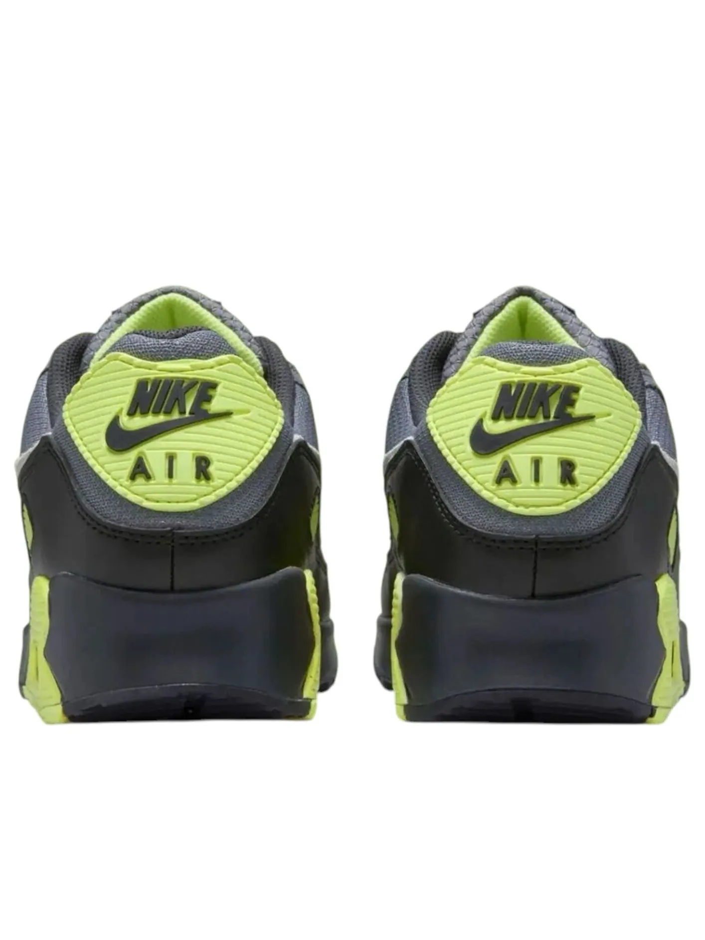 Кроссовки Nike Air Max 90 'Smoke Grey Light Lemon Twist' — изображение 4 из 6, серый/светлый