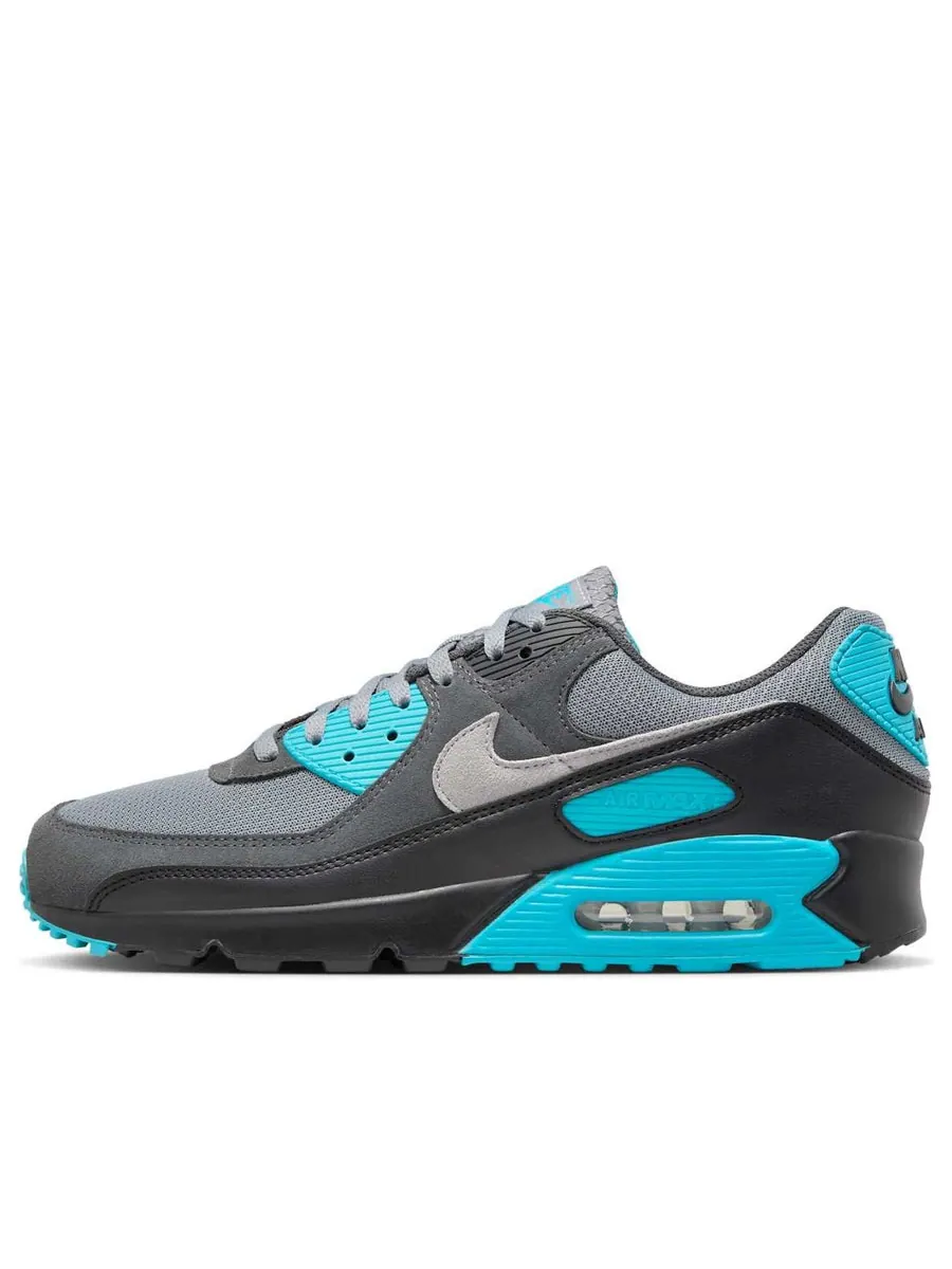 Кроссовки Nike Air Max 90 'Cool Grey Dusty Cactus Black' — изображение 1 из 6, серый
