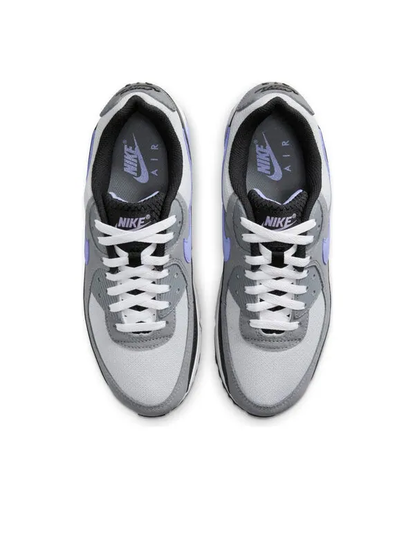 Кроссовки air max 90 'gray lavender' Nike — изображение 4 из 4, серый