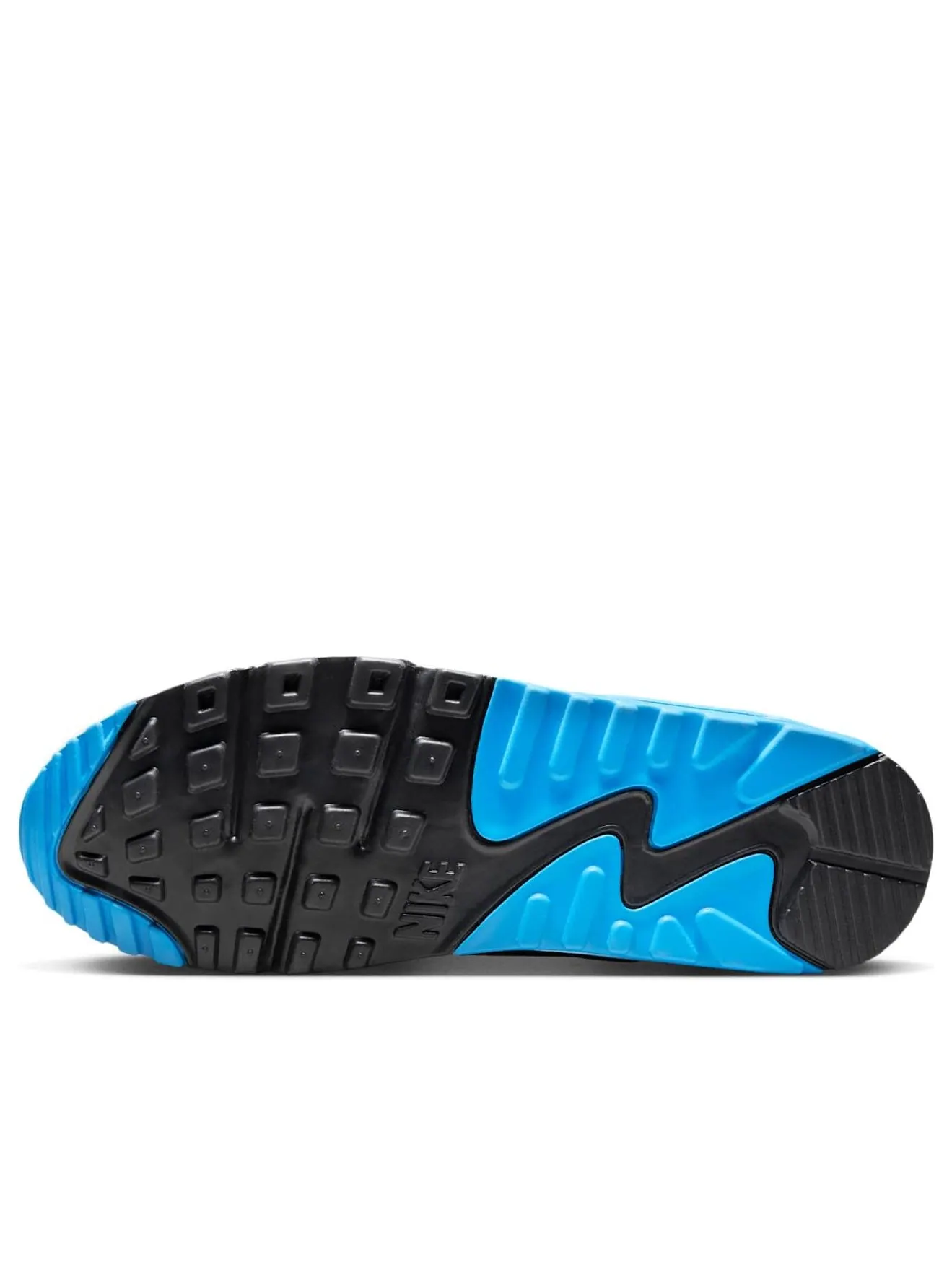 Кроссовки Nike Air Max 90 'Blue Lighting' — изображение 5 из 6, серый