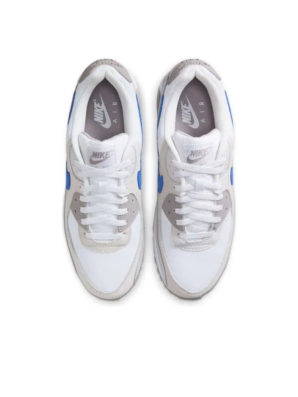 Кроссовки air max 90 'summit white racer blue' Nike — изображение 4 из 4, белый/серый/синий