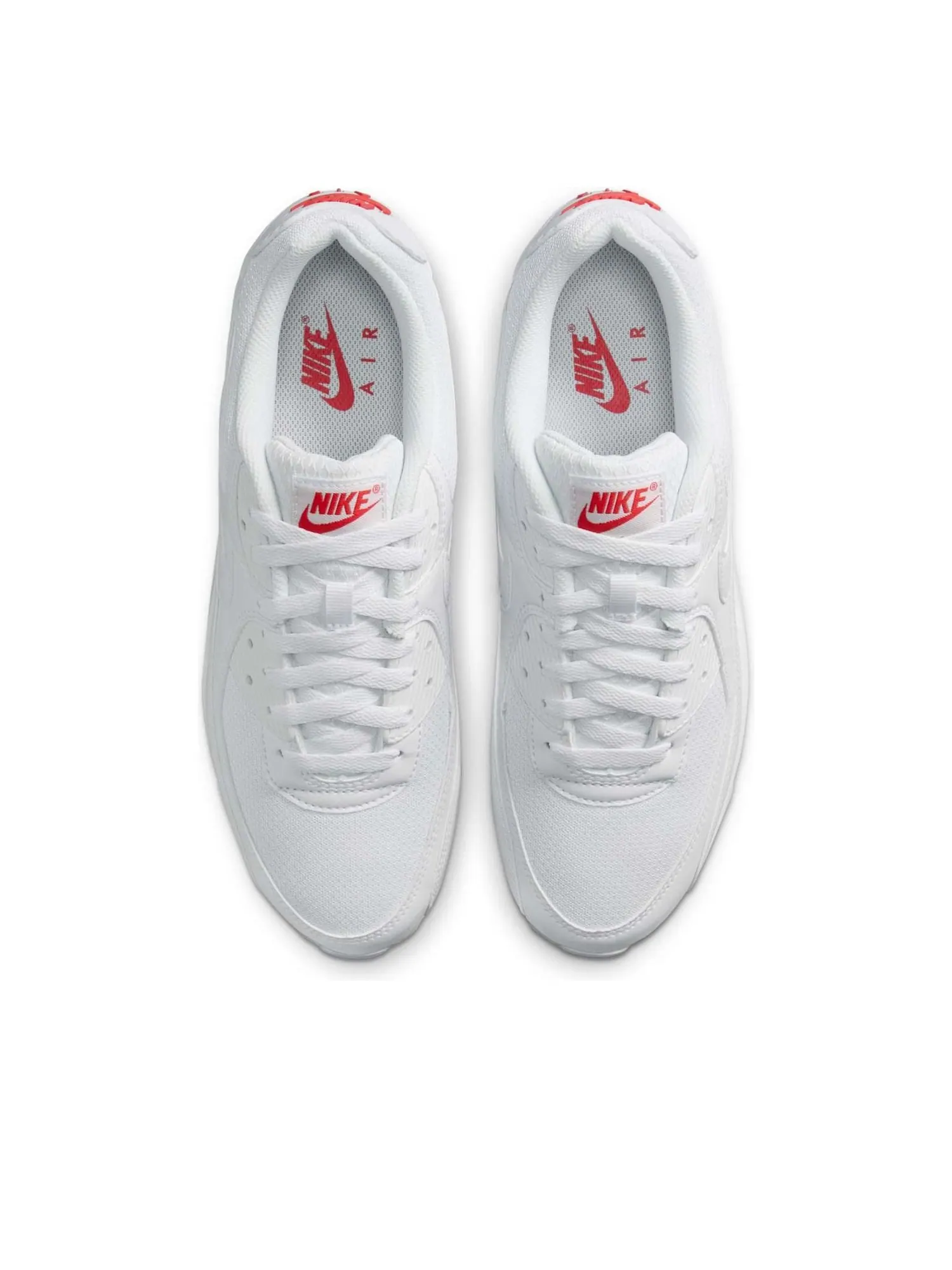 Кроссовки Nike Air Max 90 'White Light Crimson' — изображение 4 из 6, белый