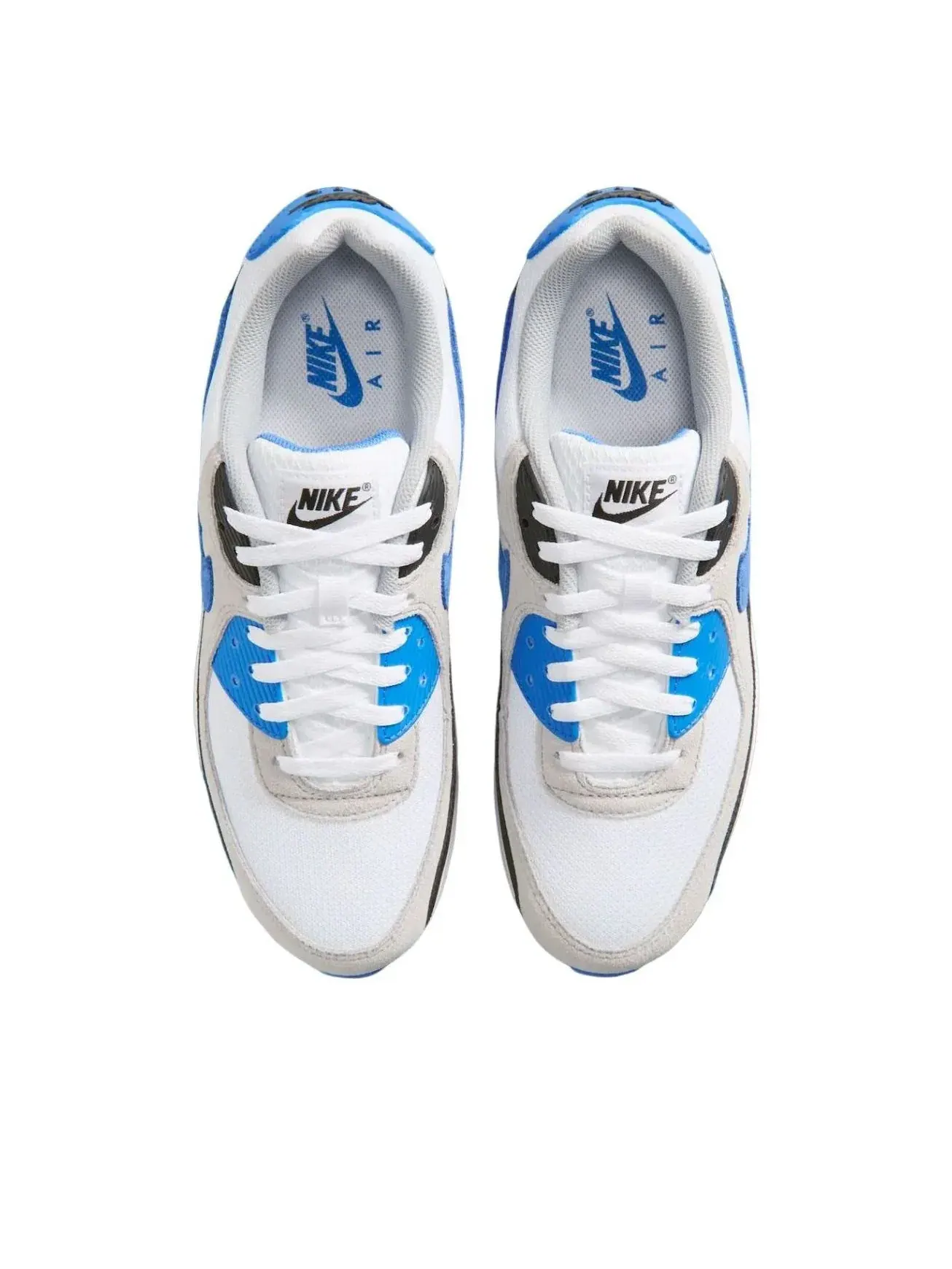Кроссовки Nike Air Max 90 'Blue Crystal' — изображение 3 из 5, белый