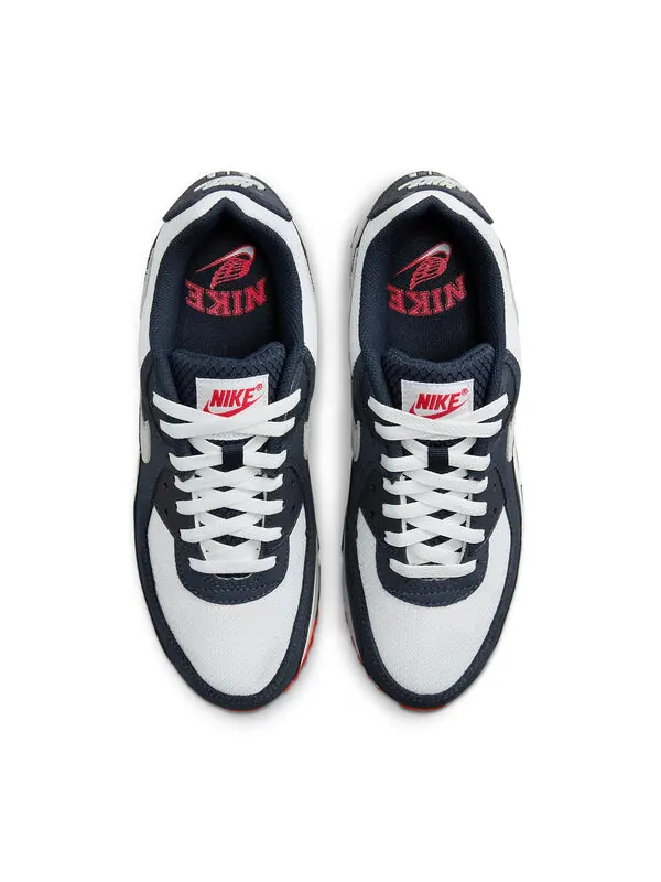 Кроссовки air max 90 Nike — изображение 4 из 4, белый/синий