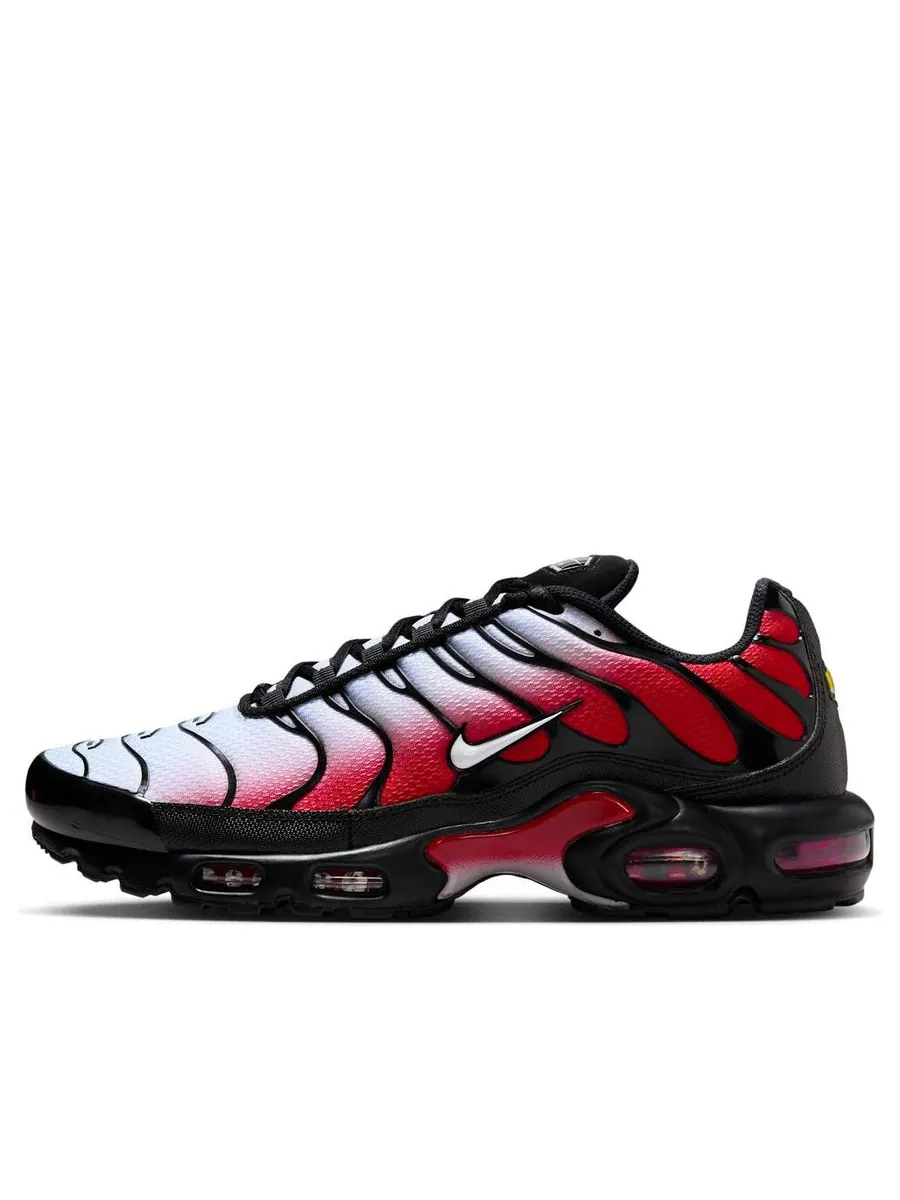 Кроссовки Nike Air Max Plus 'Pure Platinum University Red Black White' — изображение 1 из 6, черный
