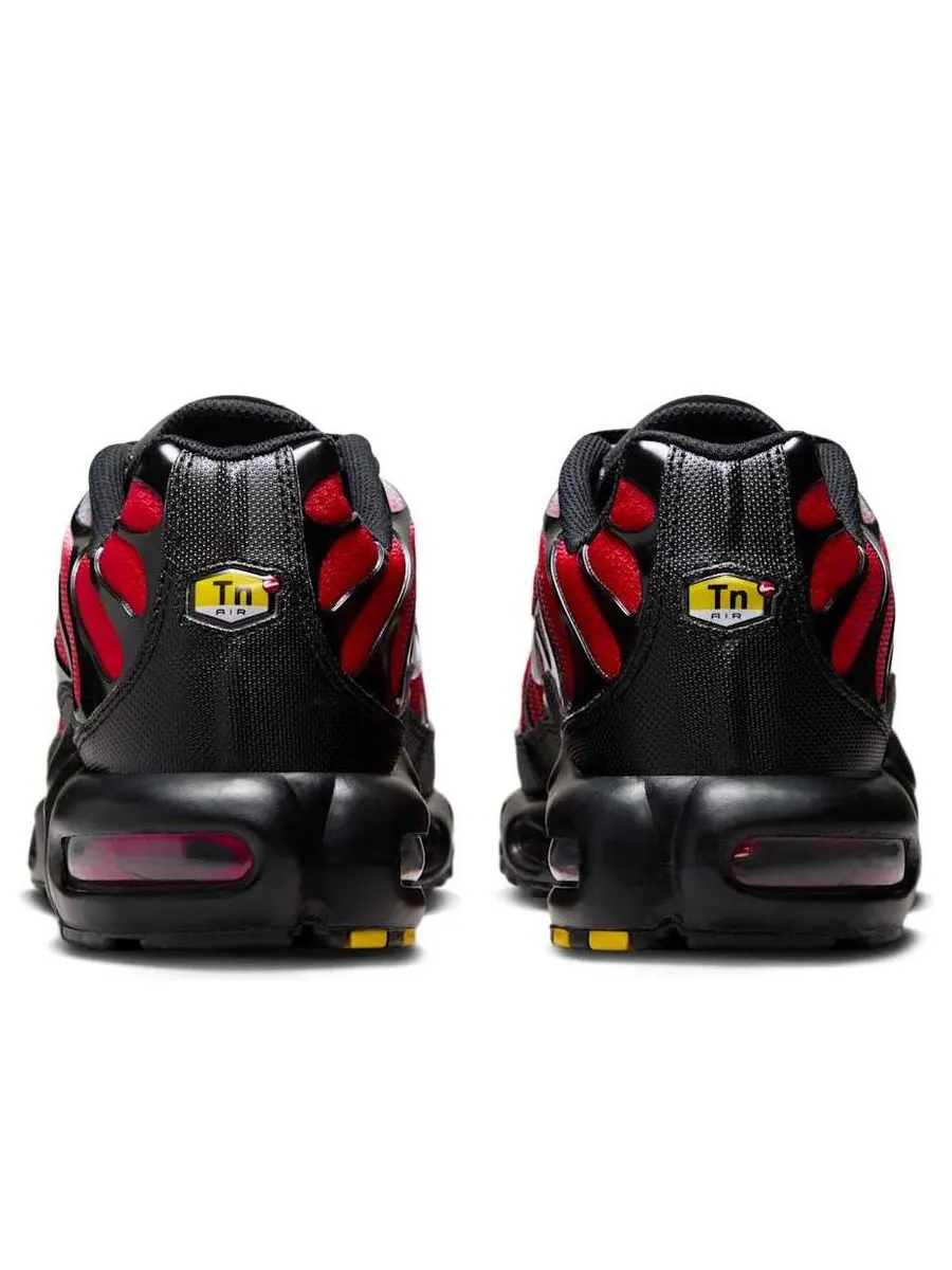 Кроссовки Nike Air Max Plus 'Pure Platinum University Red Black White' — изображение 5 из 6, черный