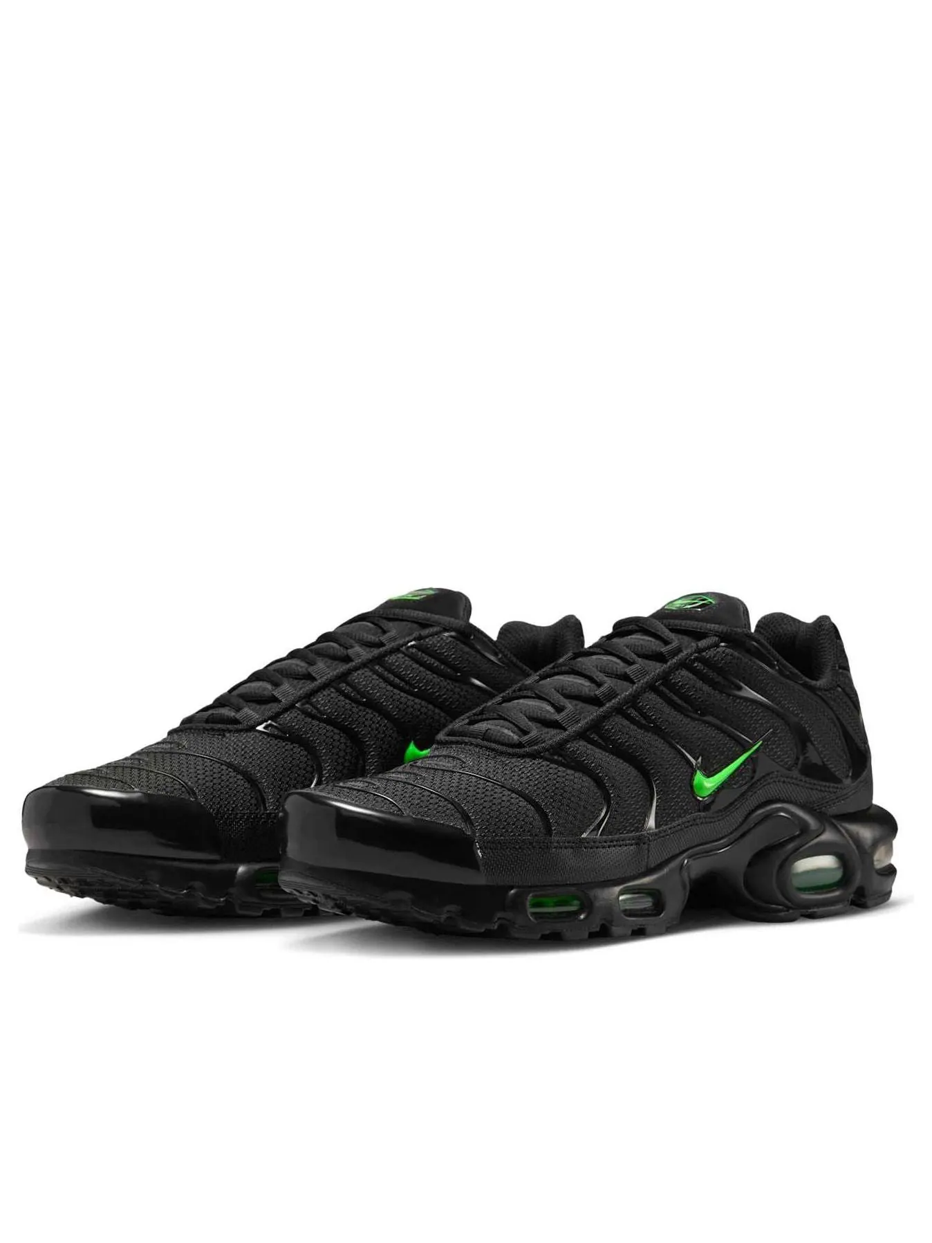 Кроссовки Nike Air Max Plus 'Black Green Strike' — изображение 4 из 6, черный