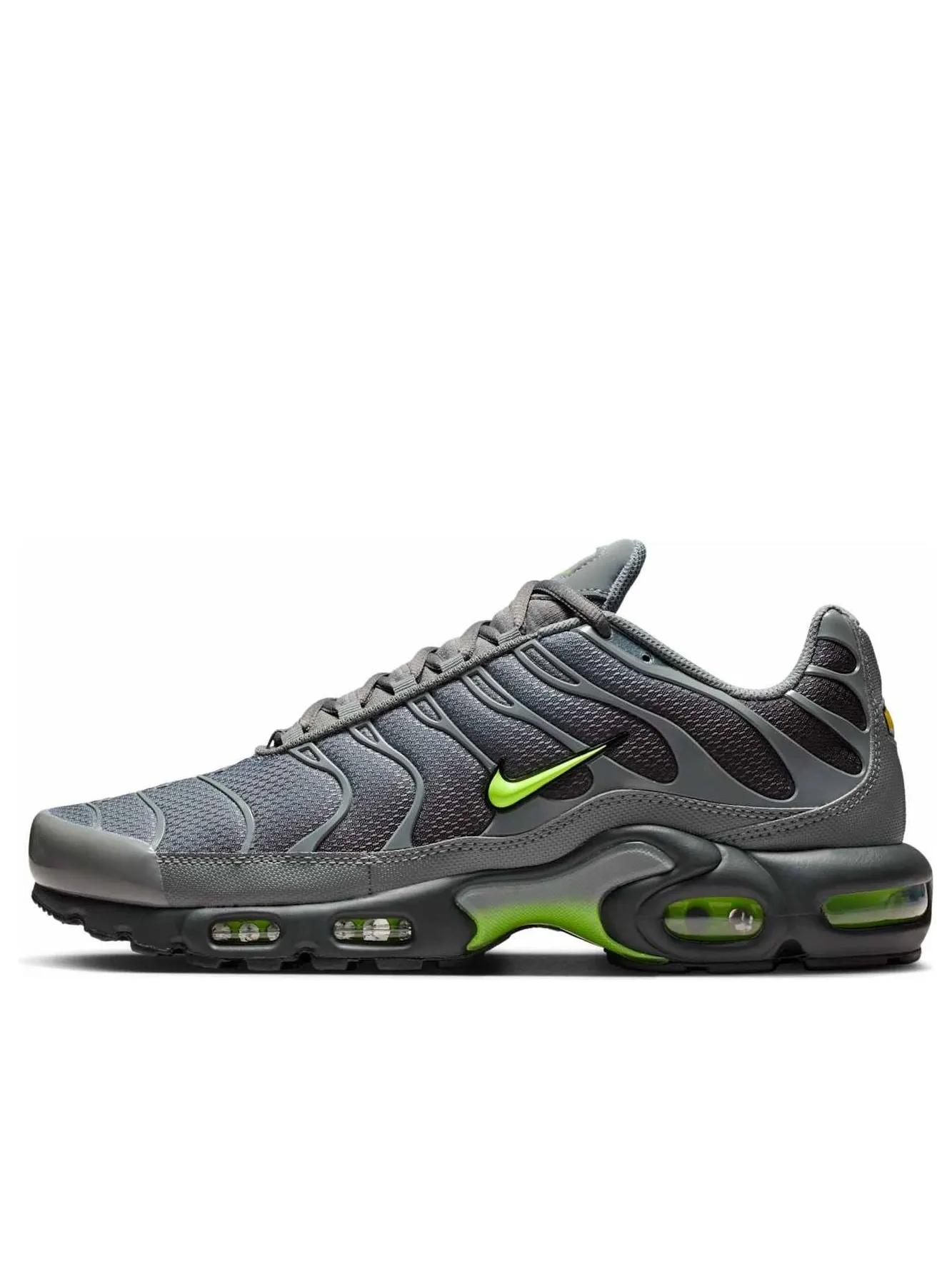 Кроссовки Nike Air Max Plus 'Smoke Grey Volt' — изображение 1 из 6, серый