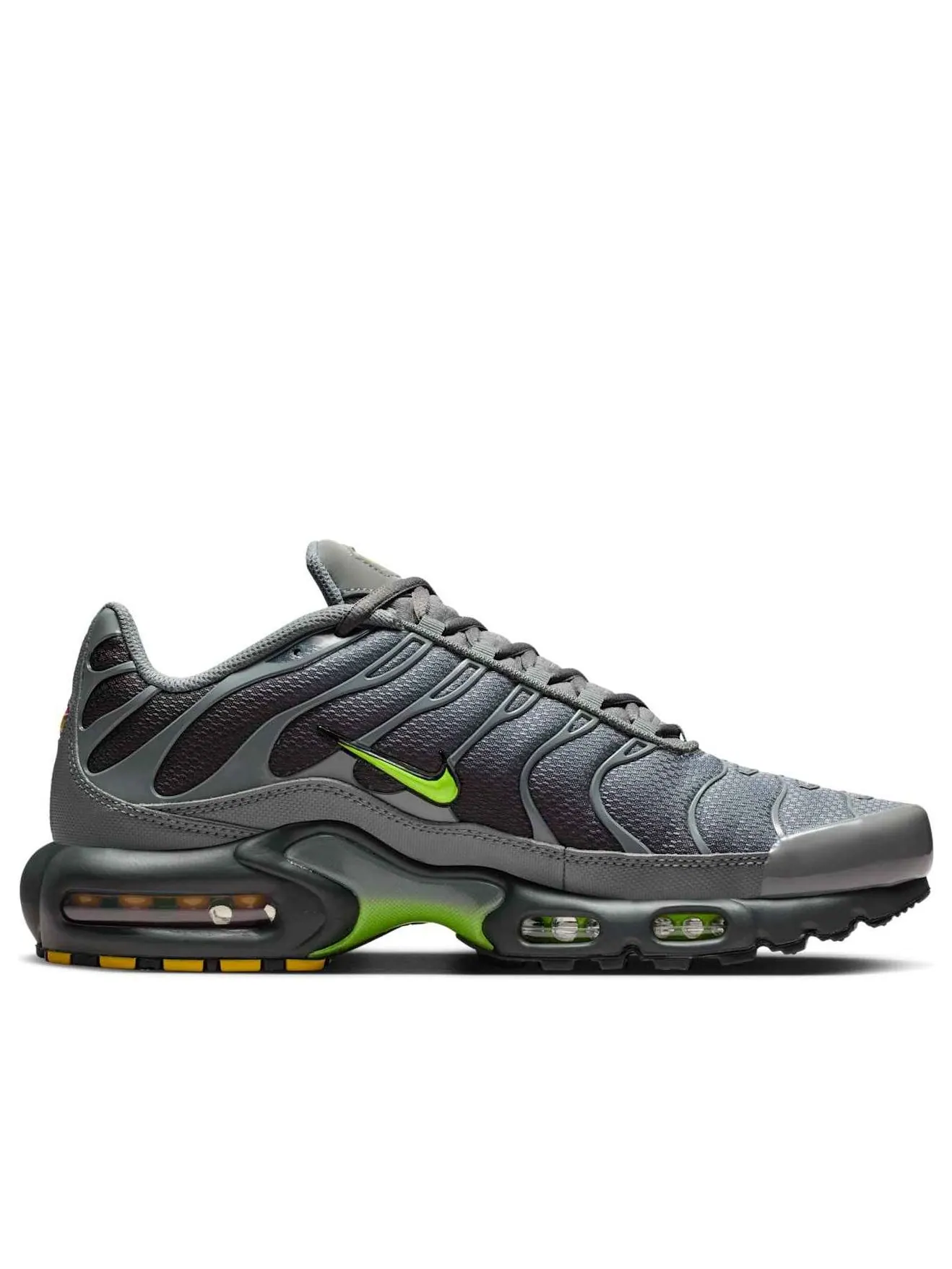 Кроссовки Nike Air Max Plus 'Smoke Grey Volt' — изображение 6 из 6, серый