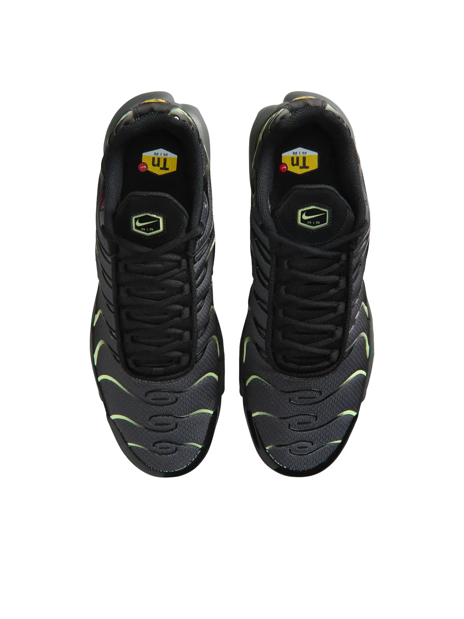 Кроссовки Nike Air Max Plus 'Light Liquid Lime' — изображение 3 из 7, черный