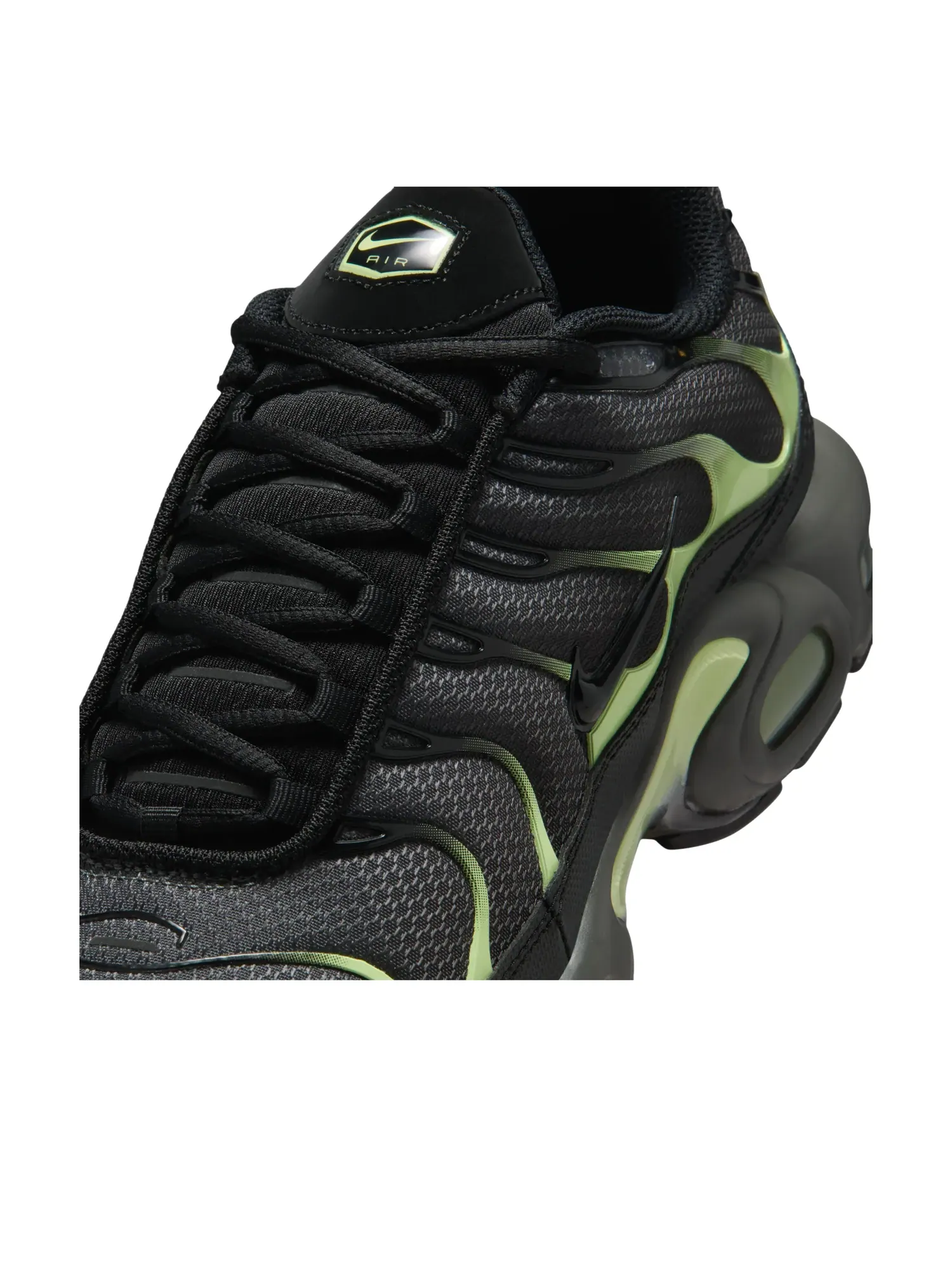Кроссовки Nike Air Max Plus 'Light Liquid Lime' — изображение 6 из 7, черный